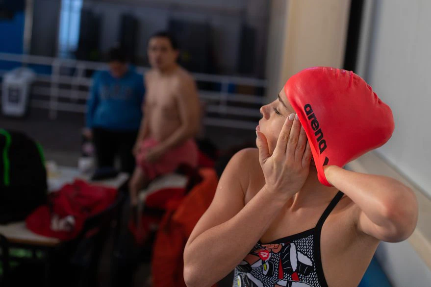 Daniela Giménez, nadadora paralímpica que competirá en Tokio 2021